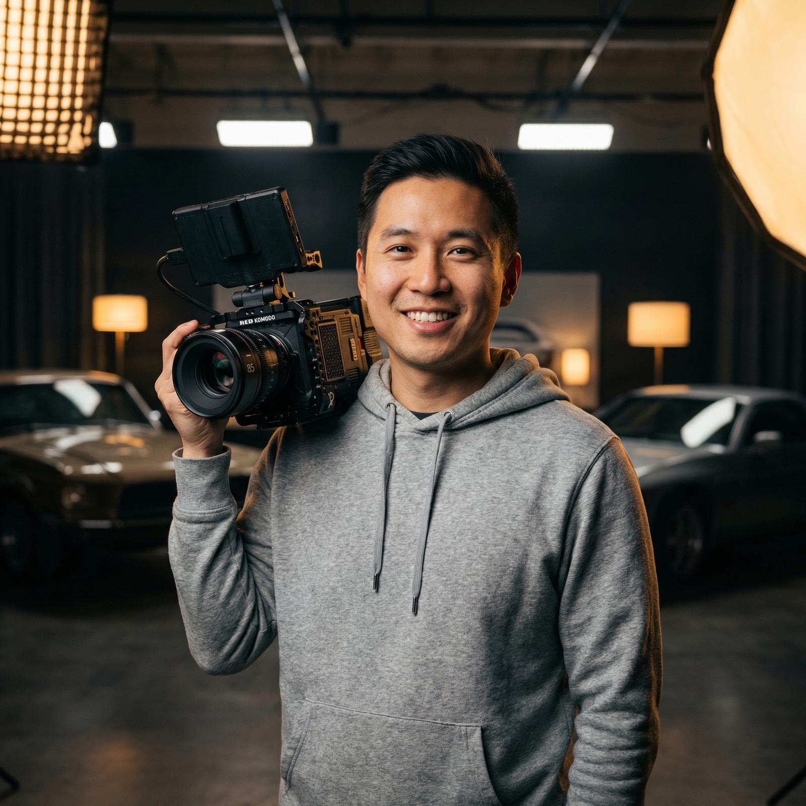 抖音揭秘修车改装视频摄影师