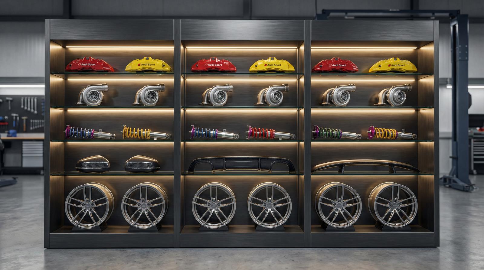 抖音揭秘刹车改装配件视频