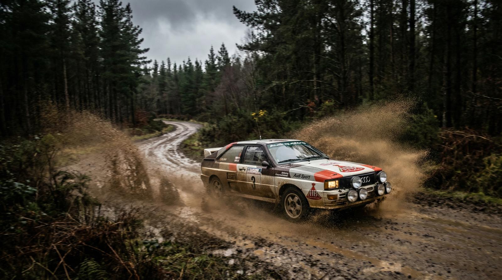 抖音揭秘拉力赛车视频